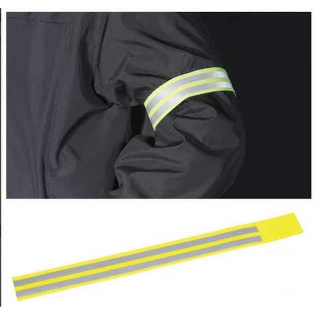Point Reflective Straps 4cm Wide Yellow