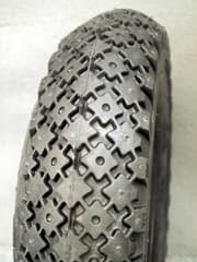 Impac Block 2PR Rigid Tyre 3.00-4 260x85 Black