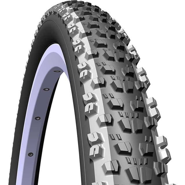Mitas Charybdis Folding Tyre 26x2.00 V95 Top Design Tubeless Supra Black Grey - ETRTO 52-559