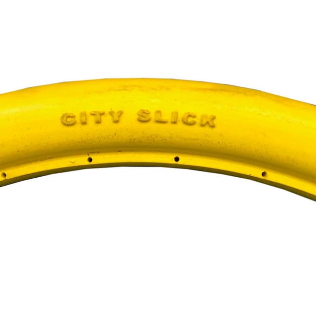 Greentyre City Slick Solid Tyre Yellow 26x1.75 Internal Rim Width 18-20mm ETRTO 47-559