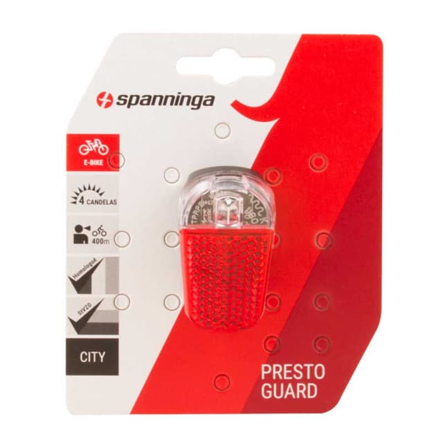 Spanninga Presto Guard XE E-Bike Rear Light 6-36VDC