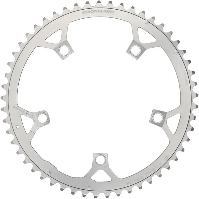 Stronglight Campagnolo External Chainring 135 Type B 5 Arms 2x9/10S Alu 7075 50 Teeth