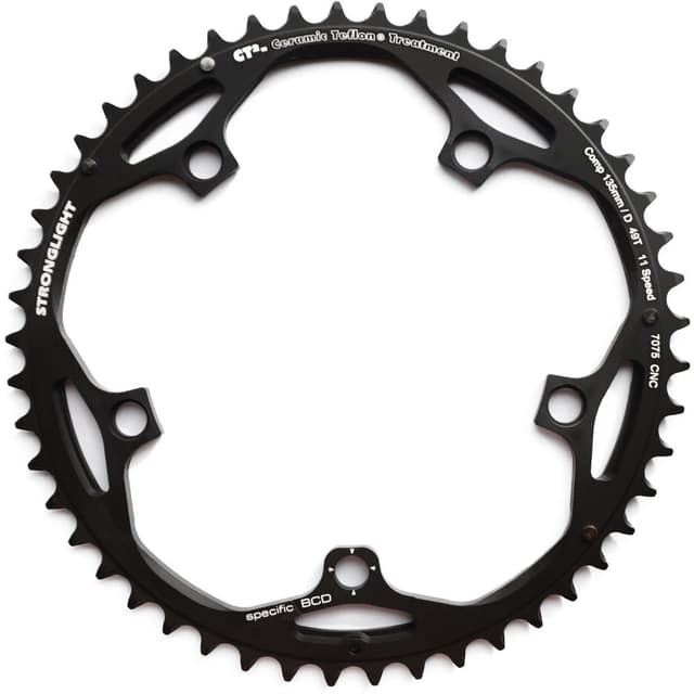 Stronglight CT2 Campagnolo External Chainring 135 Type D 5 Arms 2x11S 51 Teeth