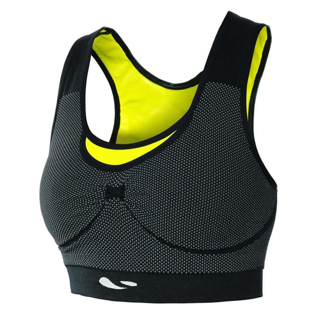 Outwet Butterfly Sports Bra Black Yellow