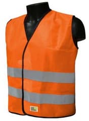 L2S Visiolight Kids Reflective Vest - Orange