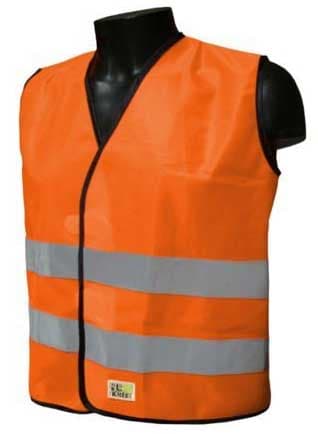 L2S Visiolight Kids Reflective Vest - Orange