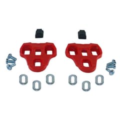 Roto Cleats for Look Delta Pedals Red