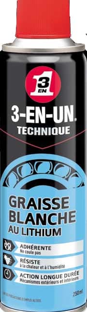3en1 Lithium Grease 250ml Aerosol