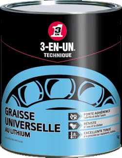3en1 Lithium Grease 1kg Tub