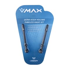 Legion VMax High Volume Tubeless Valve Set 65mm